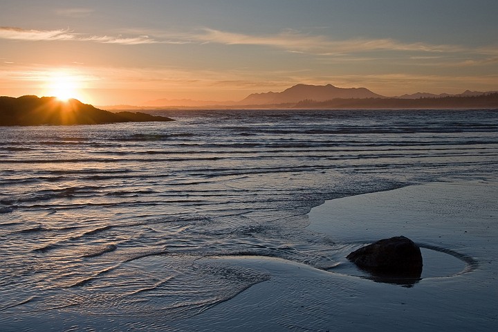 Landschaft Sonnenuntergang